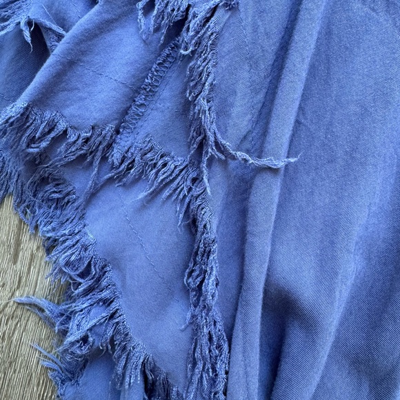 Free People Intimately FP Boho Handkerchief Hem Dress XS Fringe Festival Flares - Picture 5 of 6